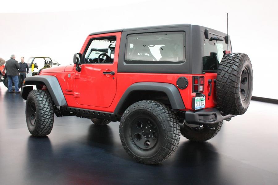  Jeep Wrangler Slim Concept 2013 года  (фото 15 из 19)